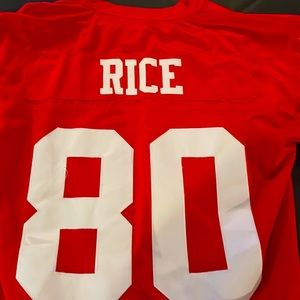 Jerry Rice throwback jersey